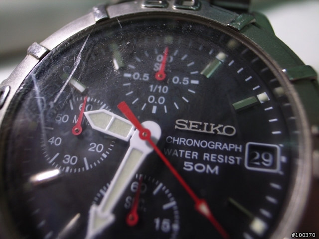 Seiko 錶面怎麼處理啊??