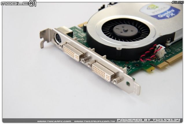 NVIDIA Quadro FX 3400 效能與完備功能的高階專業顯示卡