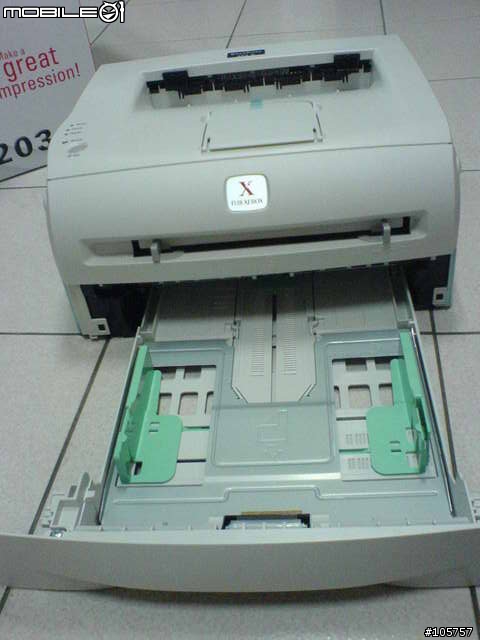 FUJI XEROX 203A雷射印表機 開箱記