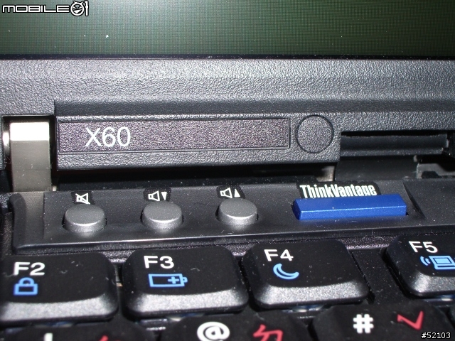 專案機 Lenovo(IBM) ThinkPad X60 1706-AE7開箱報告(圖多,請注意)