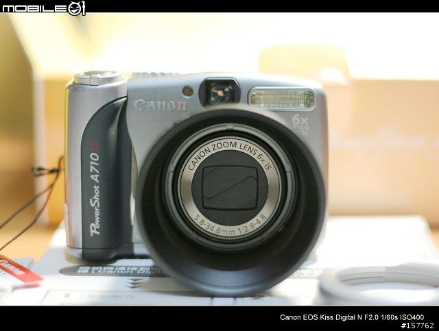 CANON A710 IS 公司貨開箱文