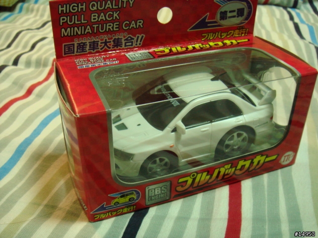 [分享] 7-11的Mitsubishi Evolution VII 迷你迴力車