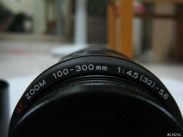 [請教]Minolta AF 100-300老望遠鏡頭(補上發霉近照)