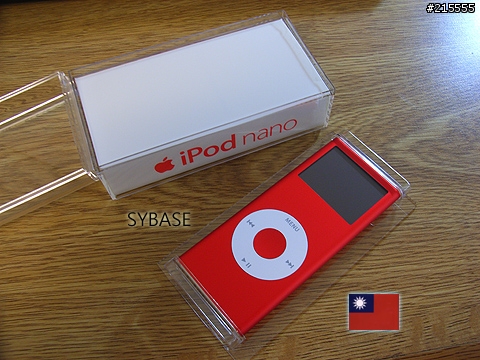 iPod nano (PRODUCT) RED 4G特別版到手~