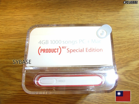 iPod nano (PRODUCT) RED 4G特別版到手~