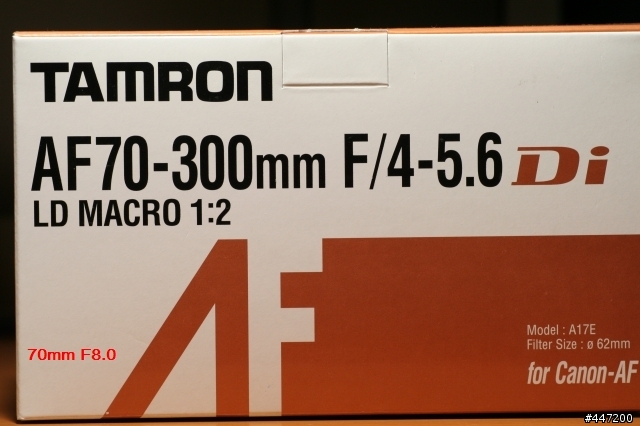 [分享] Tamron 70-300mm (Model A17) for Canon 全焦段微距改裝