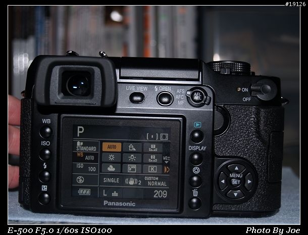 [純分享]Panasonic Lumix L1 始動 -- 功能選單編