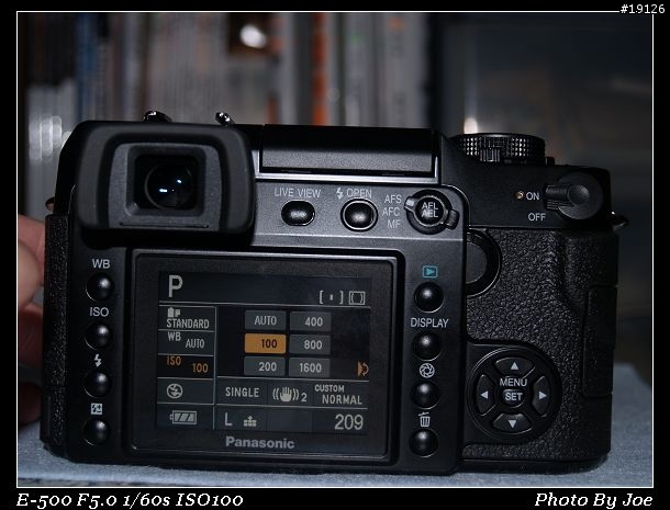 [純分享]Panasonic Lumix L1 始動 -- 功能選單編