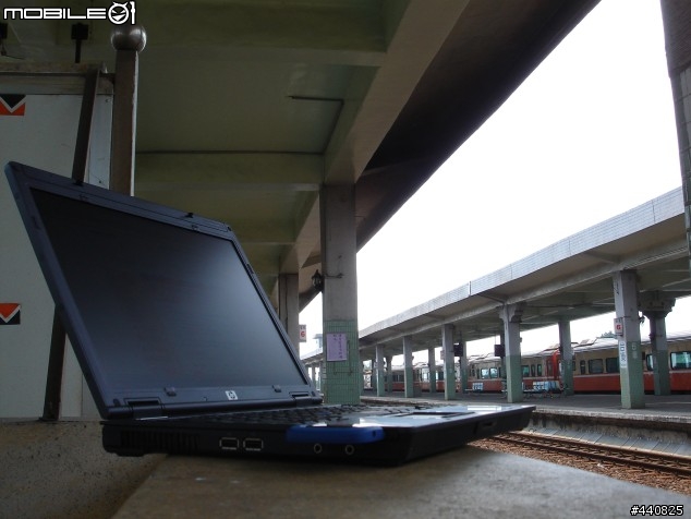 [測試]hp nc 6430 商務機 - 浪漫柔光測試報告in台東