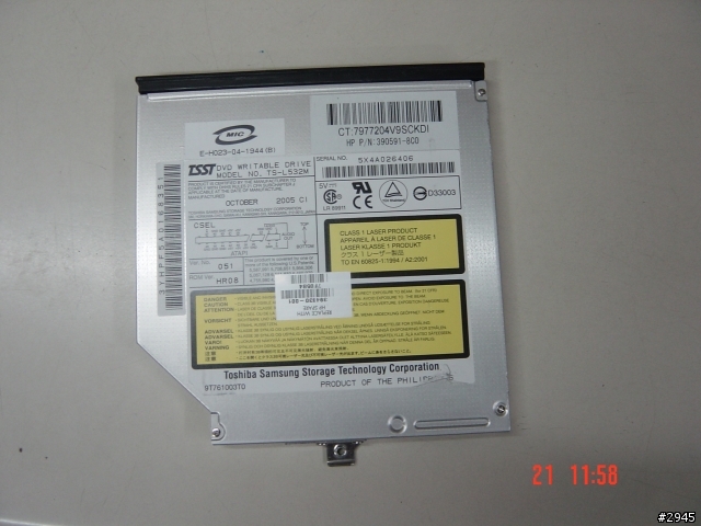 hp dv1301ap內置dvd-r/rw(tsst牌)壞了, 想換其他品牌