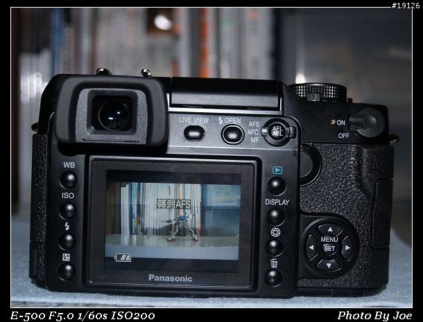 [純分享]Panasonic Lumix L1 始動 -- 功能選單編