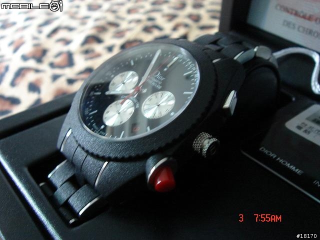[分享]DIOR HOMME BLACK TIME 天文台飛行計時碼錶(2006/10/3補新照)