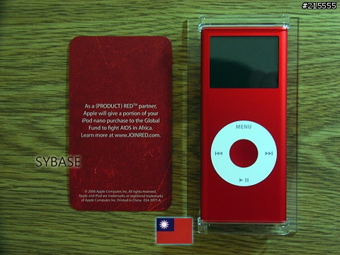 iPod nano (PRODUCT) RED 4G特別版到手~
