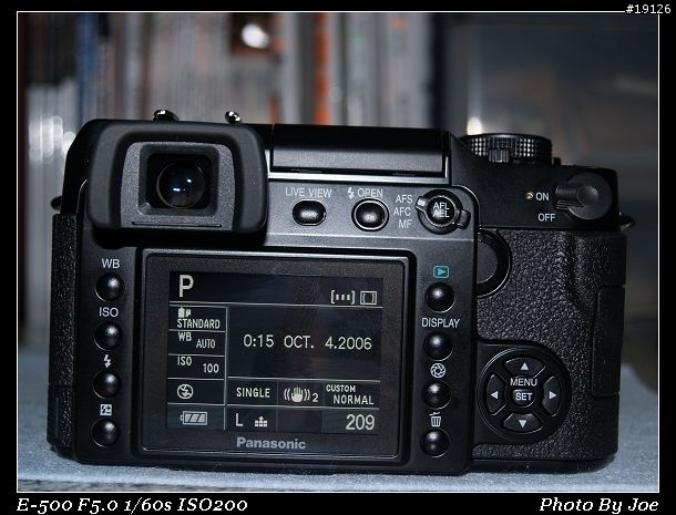 [純分享]Panasonic Lumix L1 始動 -- 功能選單編