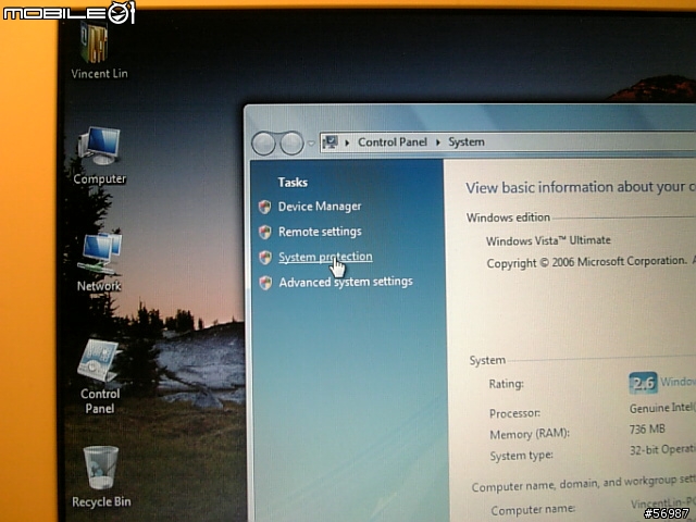 [分享] Microsoft Windows Vista RC1 on Macbook 2.0