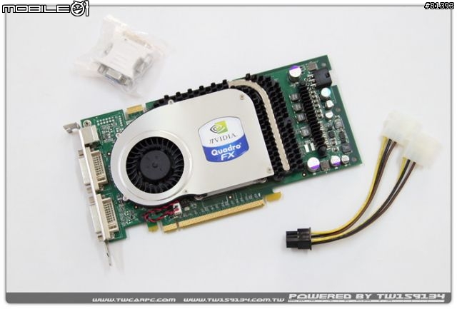 NVIDIA Quadro FX 3400 效能與完備功能的高階專業顯示卡