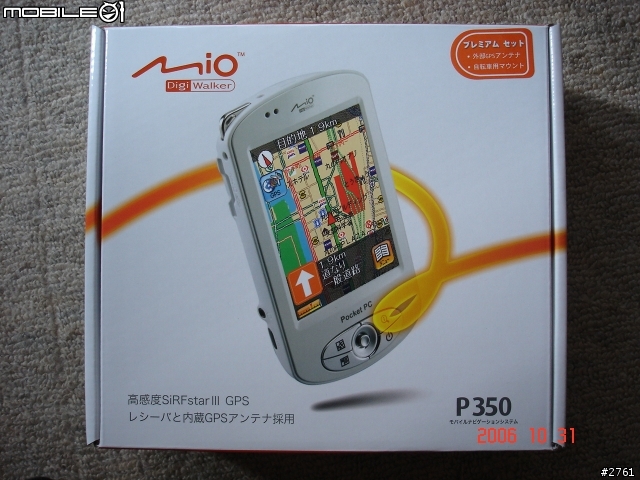 插花Mio P350日文版內建1G flash