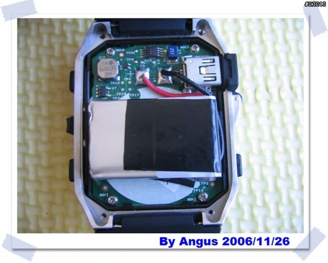 [分享] Abacus WristPDA 電池掛點,起死回生!