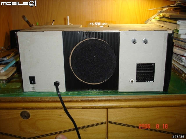 [分享]自製iPod專屬喇叭-製作過程分享