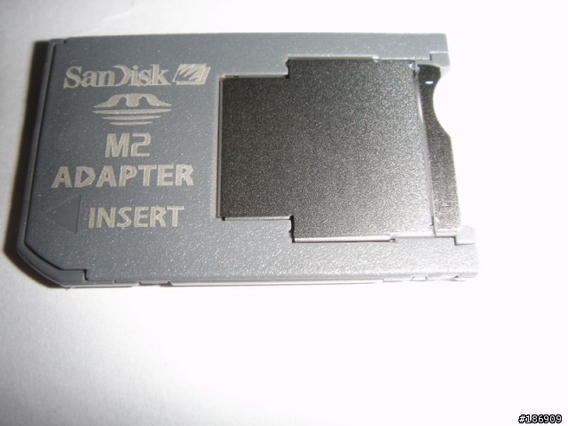[分享]新購入SanDisk  M2 512MB 記憶卡