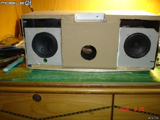 [分享]自製iPod專屬喇叭-製作過程分享