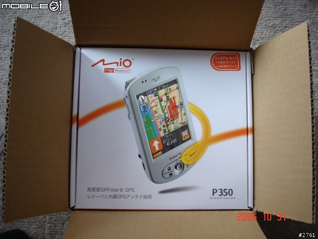 插花Mio P350日文版內建1G flash