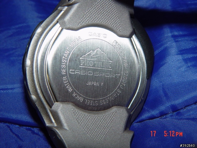 [分享]準時,是一種美德,在山上也一樣~ Casio PRW-1200TJ