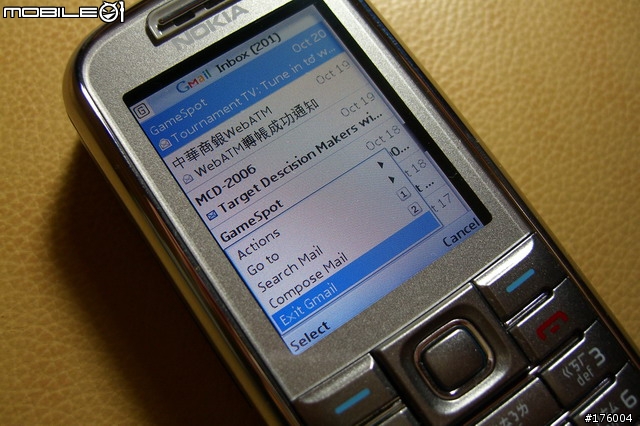 [分享] 圖多, Gmail 手機Java 版, Google大神加持, 輕鬆收 mail 看 Office 都OK