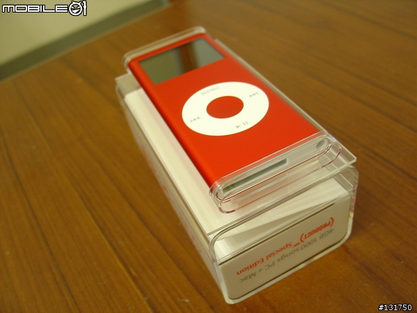 [圖多] iPod nano (PRODUCT) RED 愛趴訥騾2代紅色限定版 4GB 台灣入手！