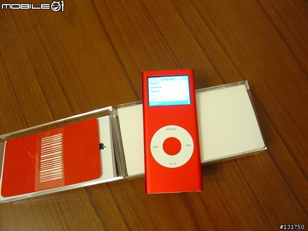 [圖多] iPod nano (PRODUCT) RED 愛趴訥騾2代紅色限定版 4GB 台灣入手！