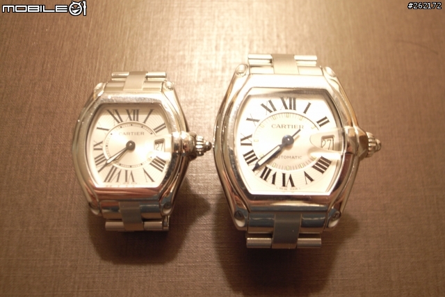 我們的 Cartier Roadster 對錶 (如果喜歡，幫忙加分吧！)
