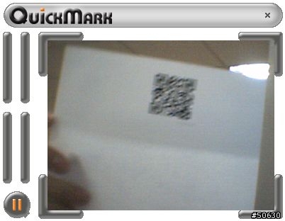 WebCam的最新應用方式 -- 變成二維條碼decoder