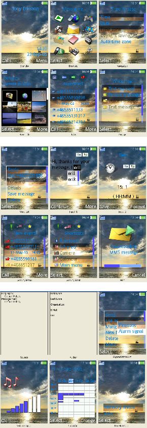 [K800i]夕陽主題