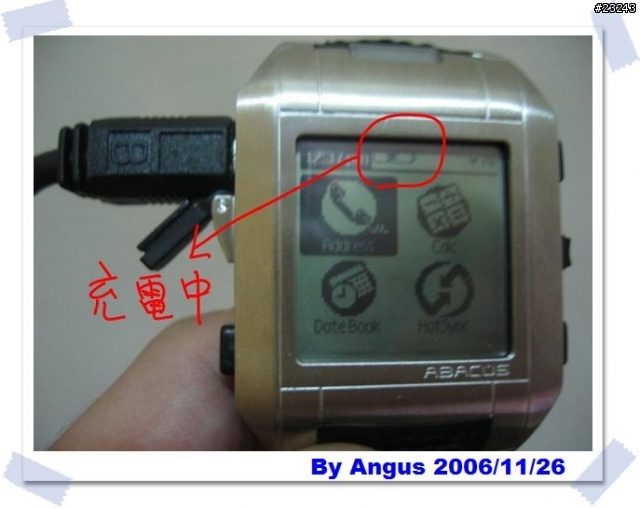 [分享] Abacus WristPDA 電池掛點,起死回生!