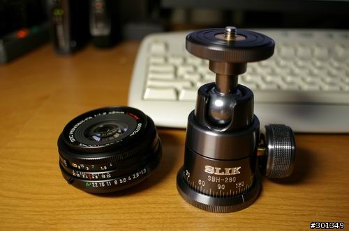 [分享] Slik SBH-280 球型雲台 外觀分享