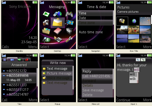 [K800i/W850i] Original themes from K800 and W850 + Slim&J 全智賢 Wallpaper
