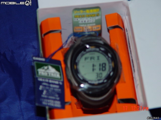 [分享]準時,是一種美德,在山上也一樣~ Casio PRW-1200TJ