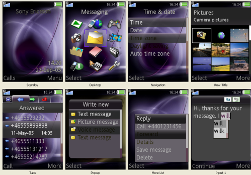 [K800i/W850i] Original themes from K800 and W850 + Slim&J 全智賢 Wallpaper