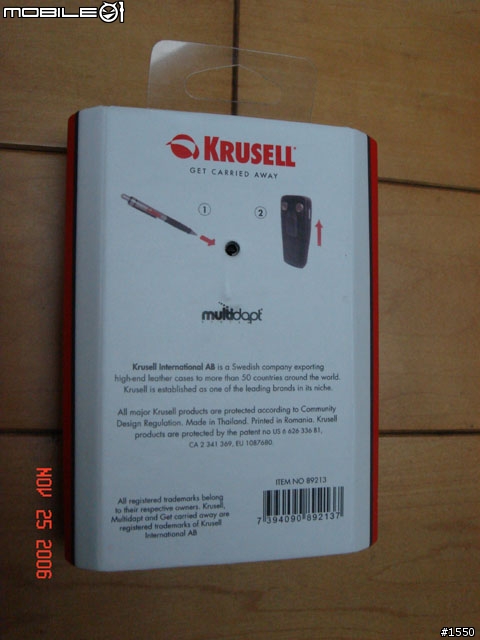 [分享] 終於買到了 KRUSELL 的 CHT9000 專用皮套了