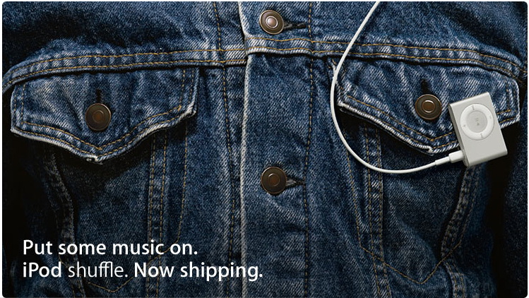 [分享]Apple.com的三張iPod Shuffle照片！