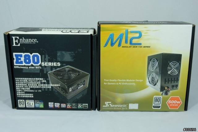 [測試]80Plus的對決！海韻Seasonic M12 500W與億恆Enhance E80 500W捉對廝殺--改Mobile01貼圖