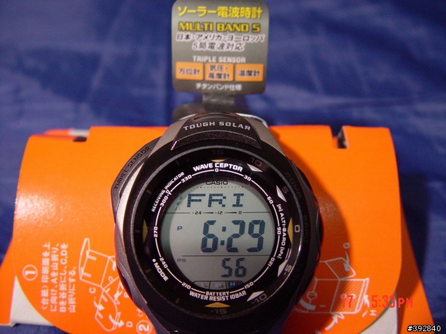 [分享]準時,是一種美德,在山上也一樣~ Casio PRW-1200TJ