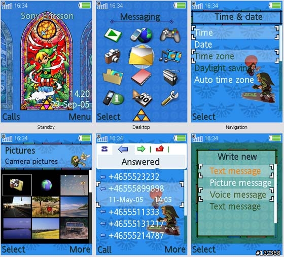[W850i/W810i]薩爾達風之律動Zelda W850i and W810i版