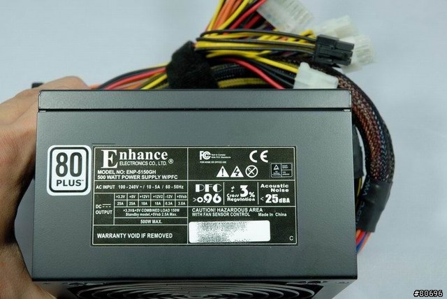 [測試]80Plus的對決！海韻Seasonic M12 500W與億恆Enhance E80 500W捉對廝殺--改Mobile01貼圖