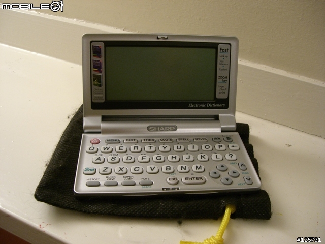 [分享] SHARP PW-E500A 英英電子字典