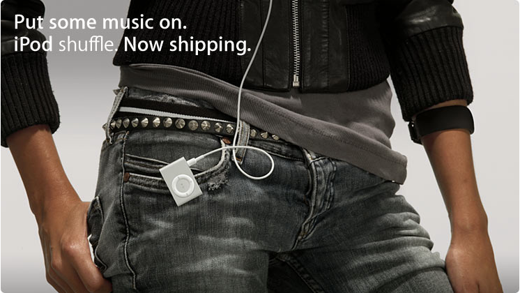 [分享]Apple.com的三張iPod Shuffle照片！
