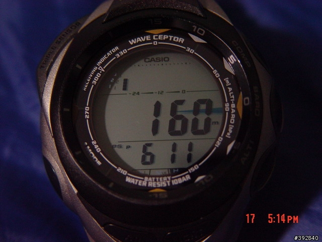 [分享]準時,是一種美德,在山上也一樣~ Casio PRW-1200TJ
