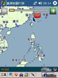 PaPaGO變成趴趴飛R12的全球地圖