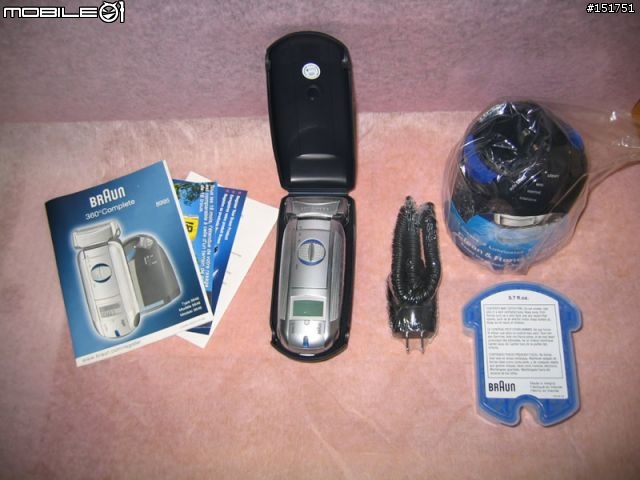 [分享]百靈電動刮鬍刀 8995 開箱照