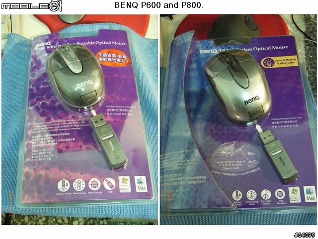 [分享]收納/省電/無線 三合一再進化~Benq P600與P800